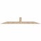 Ekena Millwork Portland Smooth Timber Gable Bracket, Douglas Fir, 96"W x 16"H x 3 1/2"D x 5 1/2"F, 4/12 Pitch GBW096X16X0406POR00SDF - alternate 1